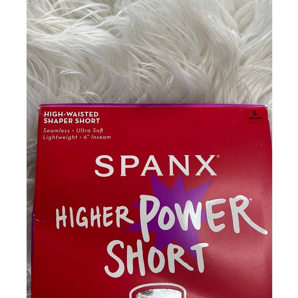 NWT Spanx Higher Power Short size Small Soft Nude - Picture 3 of 5